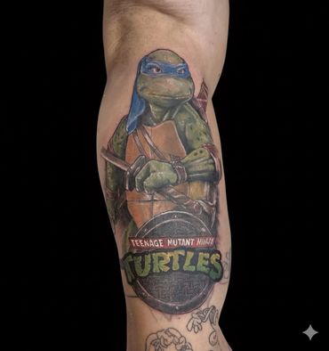 Ninja turtle tattoo