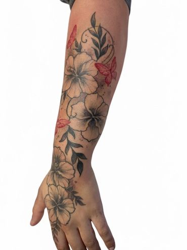 Flower tattoo