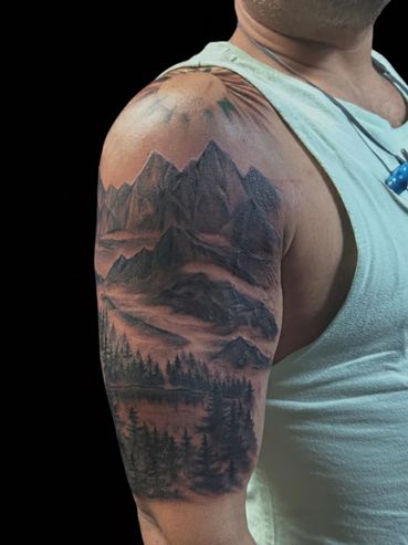 half sleeve tattoo