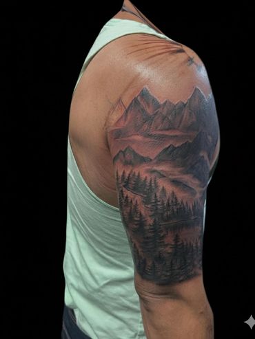 half sleeve tattoo