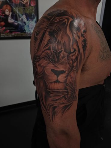 Lion tattoo