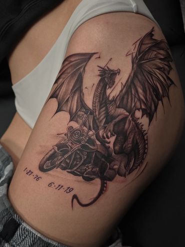 Memorial tattoo