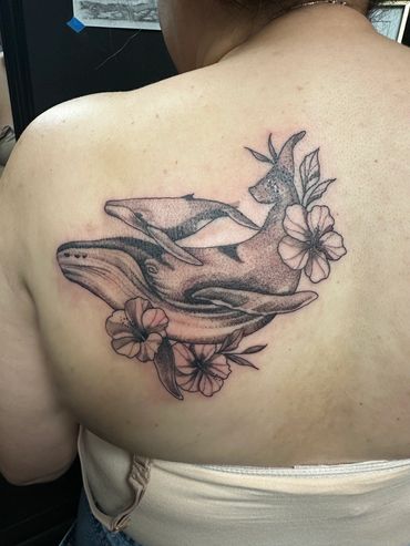whale tattoo