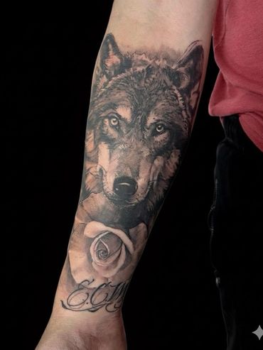 wolf tattoo