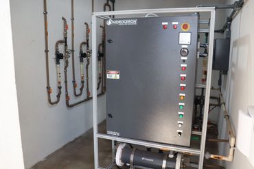 Maquinário utilizado no tratamento de água