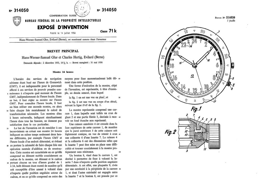 Vintage Glycine Airman patent,Vintage Glycine Watches,Glycintennial
