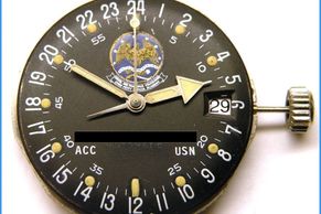 Vintage Glycine Airman US Navy