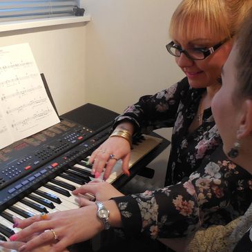 keyboard lessons Norfolk piano style