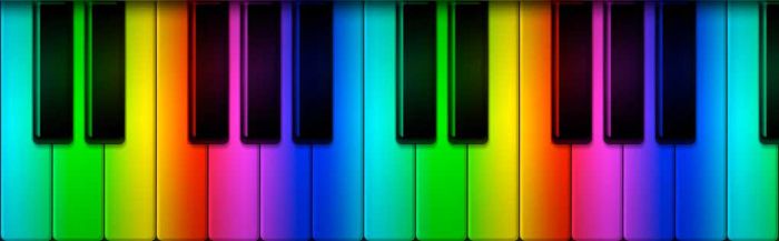 keyboard piano keys