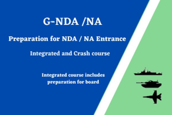 Best Online classes NDA and NA Integrated course along with12 board exam. Prepare for GS and English