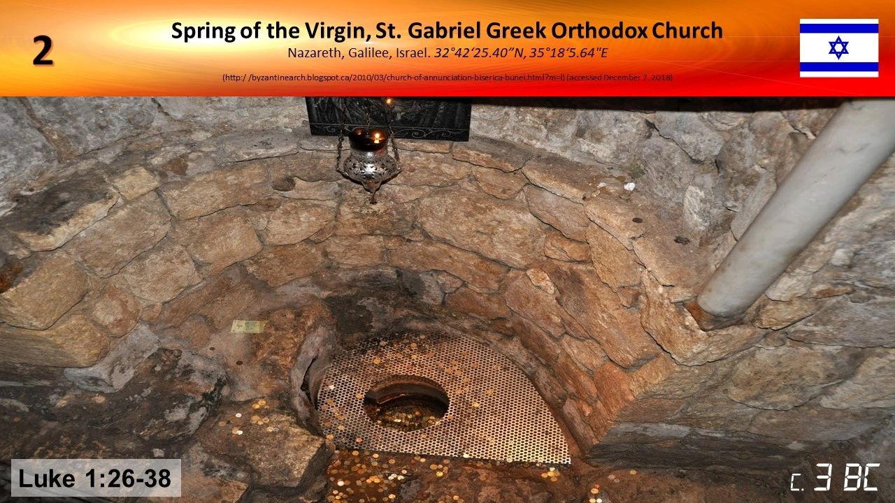 The Spring of Mary in Nazareth (Orthodox Church of the Annunciation) [6 BC]