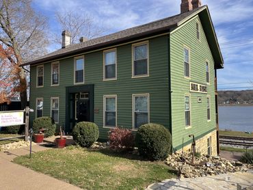 You can find me inside the Old Mill Guest House in downtown LeClaire, IA.