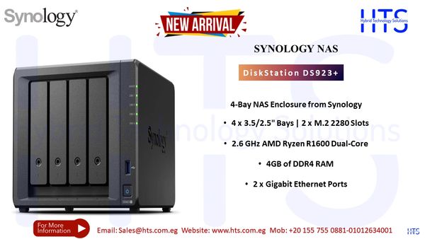 Synology NAS DiskStation DS923+ 4Bay