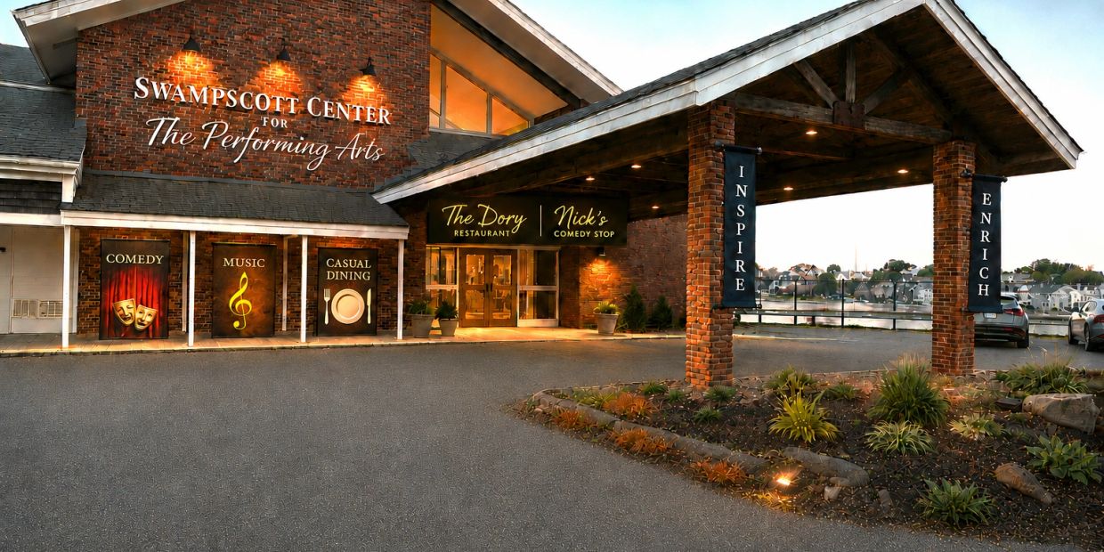 Swampscott Center for the Performing Arts with dining and entertainment options.