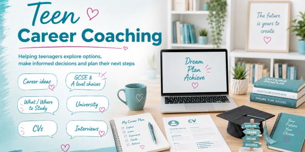 Teen career coaching service helping teens plan their future.