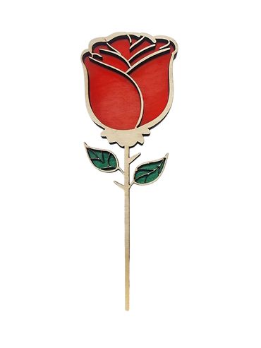 laser cut rose
