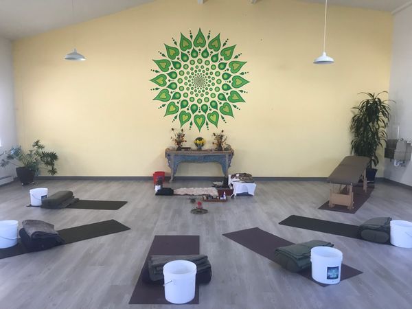 Yoga studio.
