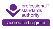 Accredited Register by the professional standards authority.