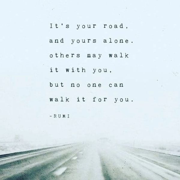 It's your road. Inspiration.