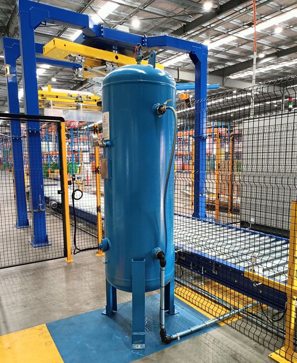 Air Receiver installation