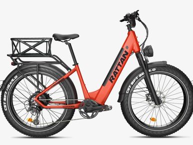 Fat Tire all terrain Cruiser; Carry cargo in the rear basket; Perfect for a beach cruise!