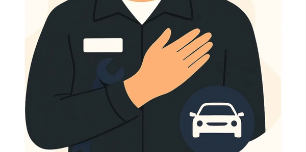 main sur le cœur — geste simple qui exprime l’engagement envers la transparence et le respect