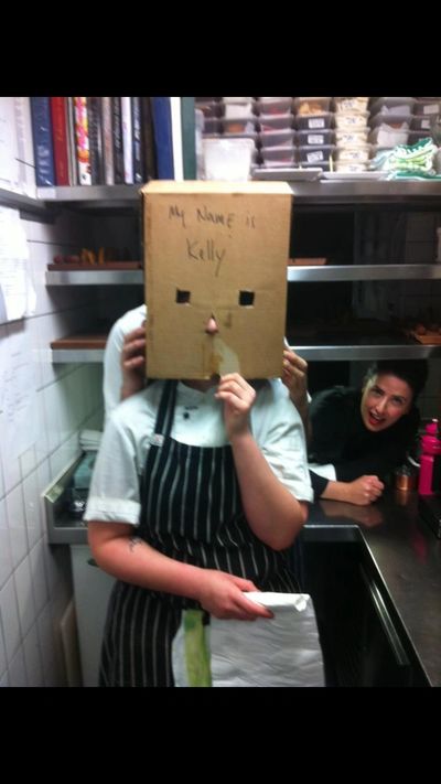 They keep the pastry chefs in a cage