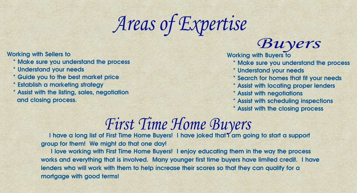 Areas of expertise