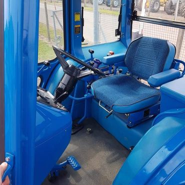 Refurbished interior on a Ford TW30 Q-Cab