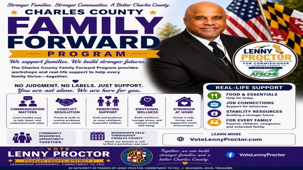 Charles County Family Forward Program supports families with workshops and real-life assistance.