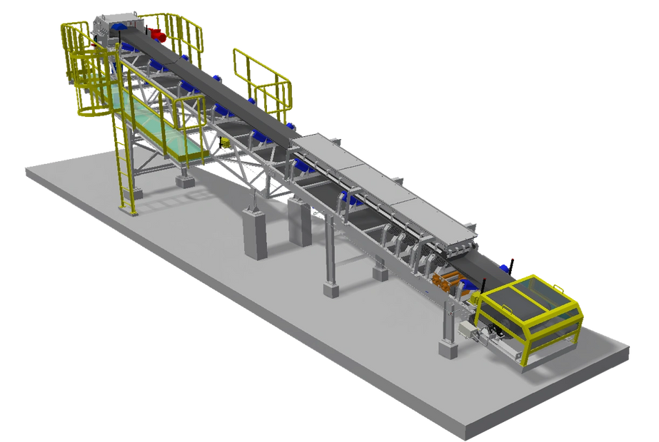 Transportador de Banda Granel