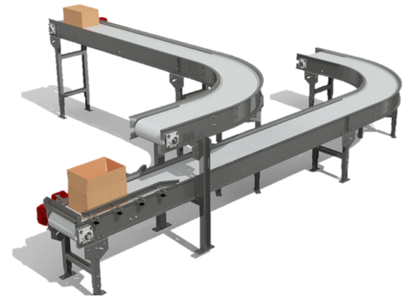 Transportadores de Banda Plástica Modular