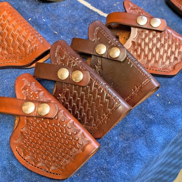 Leather goods at Milton Flea Market