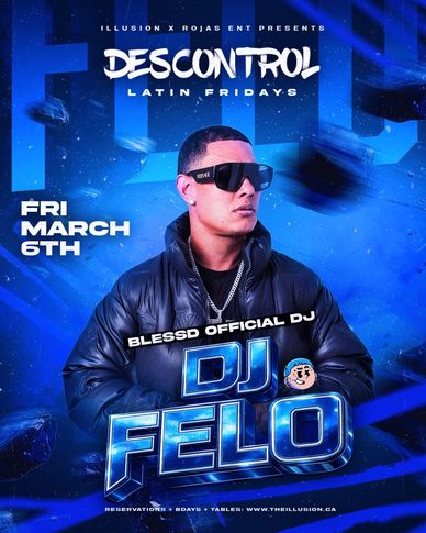 Edmonton’s biggest weekly Latin Party every Friday inside The Illusion Lounge.