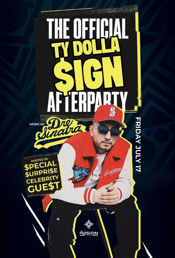 TY Dolla Sign Official Afterparty! Edmonton’s biggest party inside The Illusion Lounge.