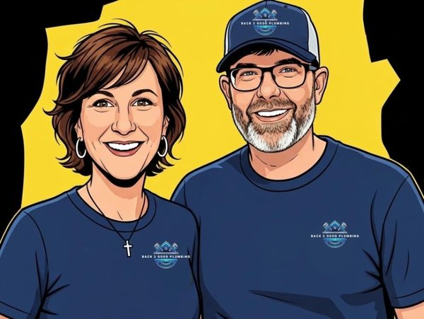 Back 2 Good Plumbing Super Heroes Daniel & Jess