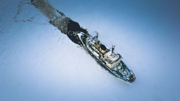 Sampo Icebreaker, Lapland, Finland