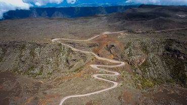 Road to the Volcano, Reunion, France