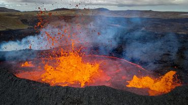 Volcanic Eruption, Reykjanes Peninsula, 2023