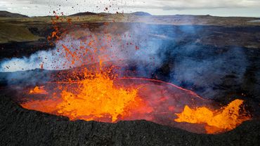 Volcanic Eruption, Reykjanes Peninsula, 2023