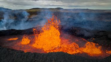 Volcanic Eruption, Reykjanes Peninsula, 2023