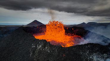 Volcanic Eruption, Reykjanes Peninsula, 2023
