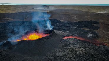 Volcanic Eruption, Reykjanes Peninsula, 2023