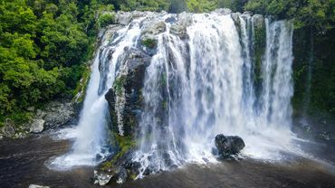 Waterfall, Reunion, France