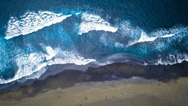 Beach, Reunion Island, France