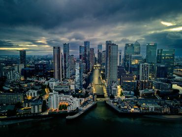 Canary Wharf, London, 2024