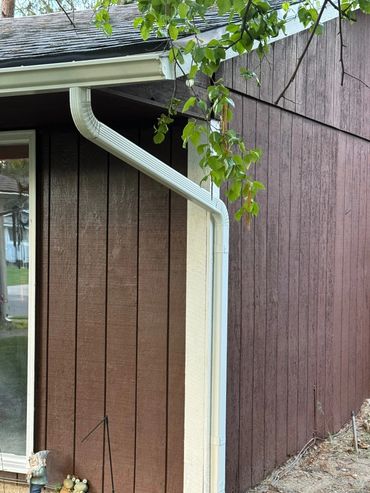 Gutter and downspout