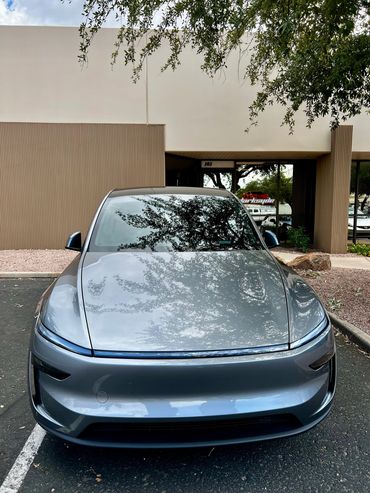window tinting tesla model y s 3 ev elon musk electric vehicle car auto glass ceramic tint darksyde