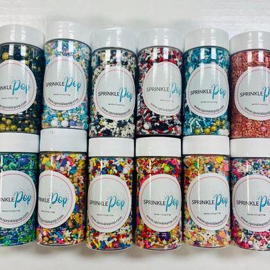 We recently started carrying the specialty SprinklePop line.  They offer a huge line of beautiful an