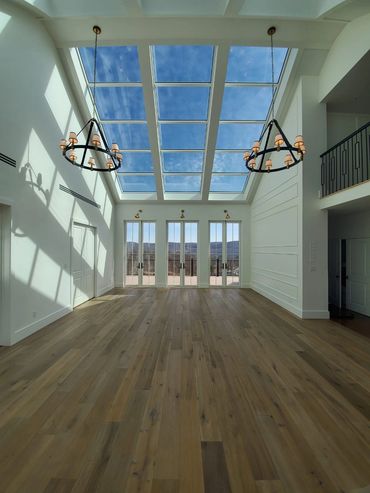 glass skylight, custom glass skylight, fixed glass skylight